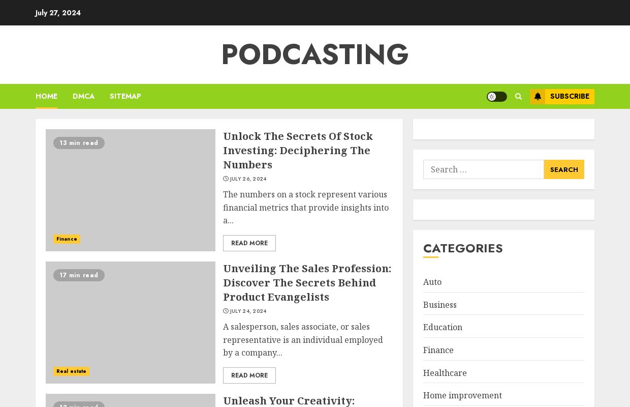 Podcasting