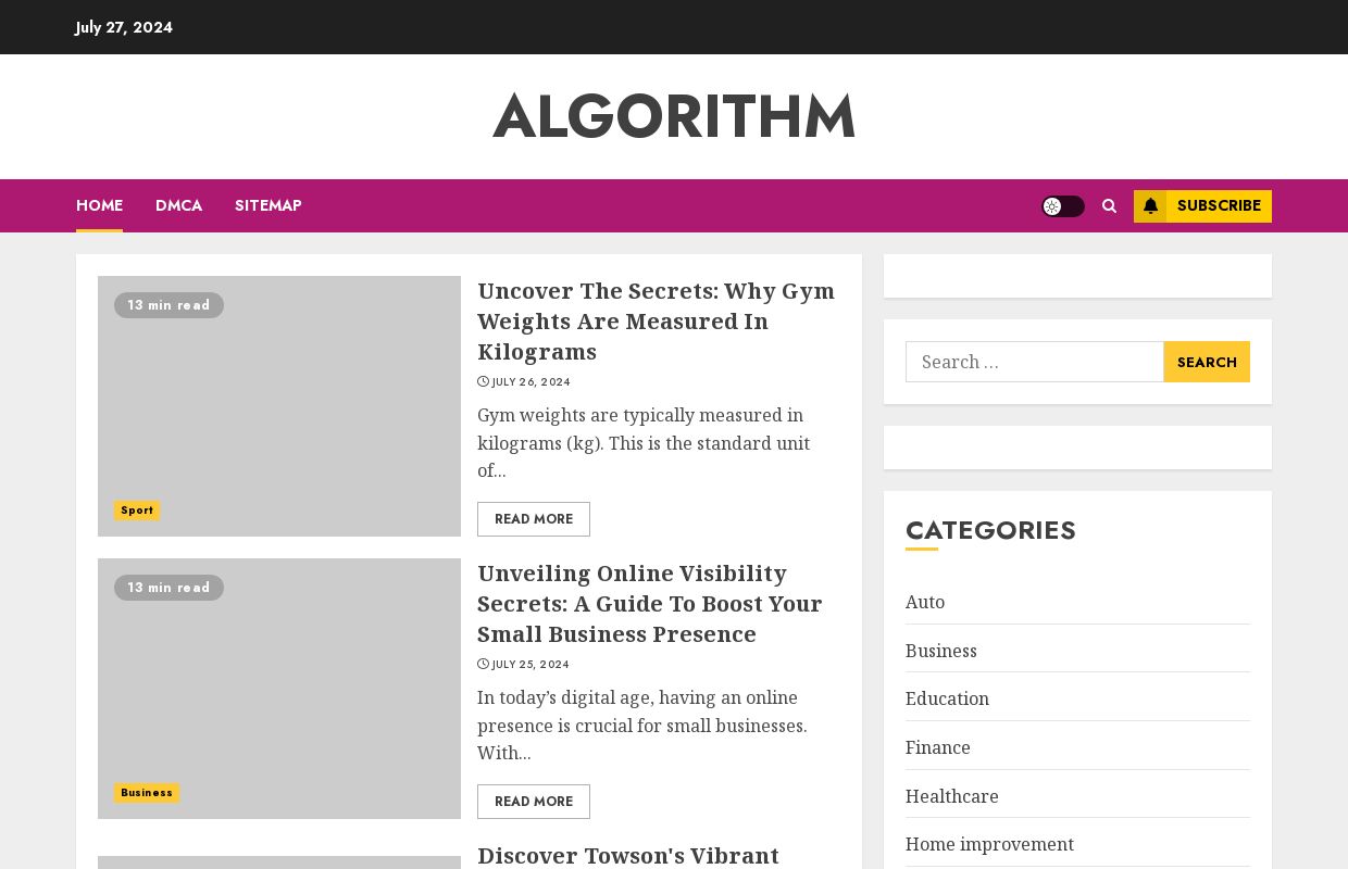 Algorithm