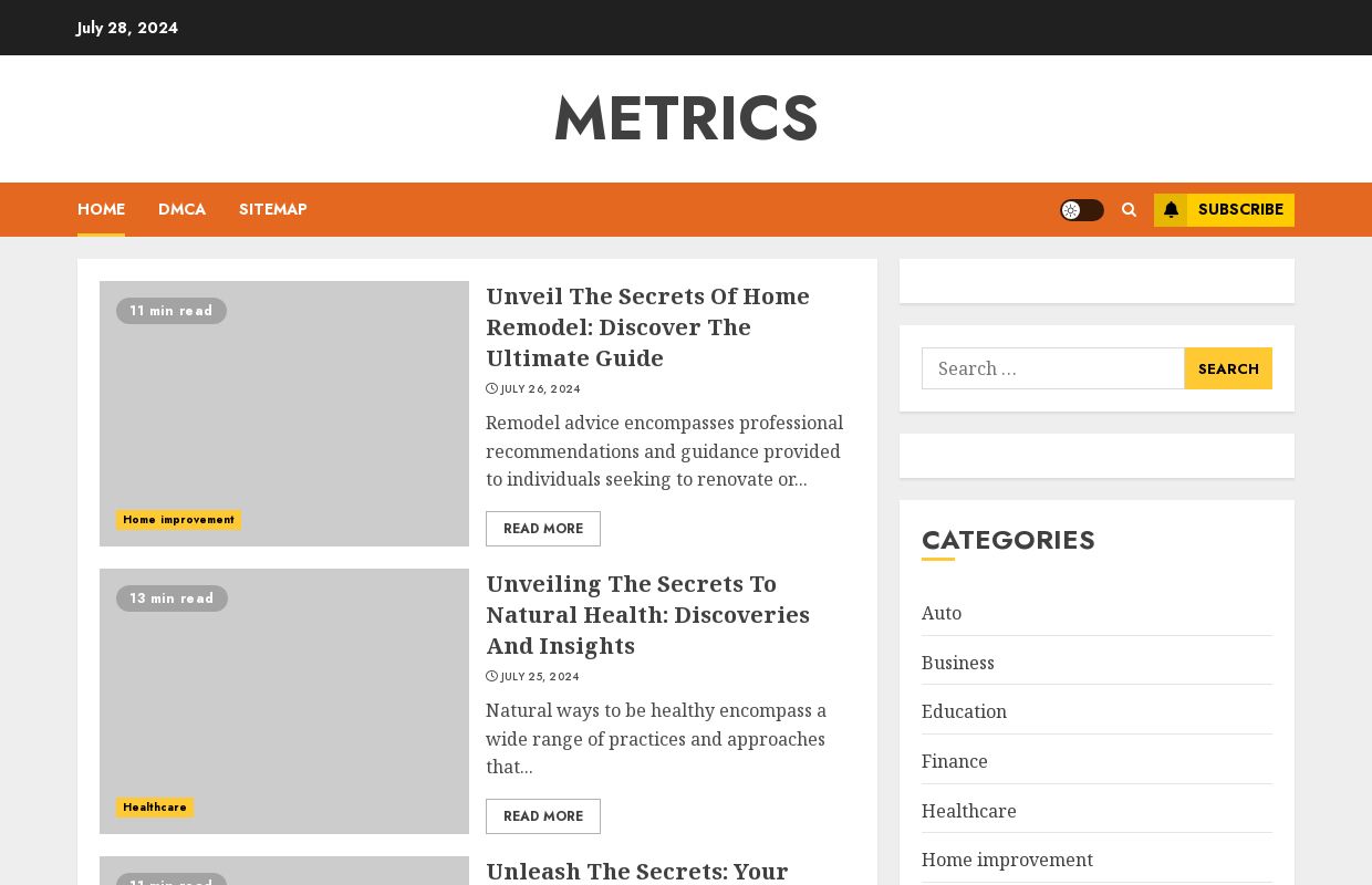 Metrics
