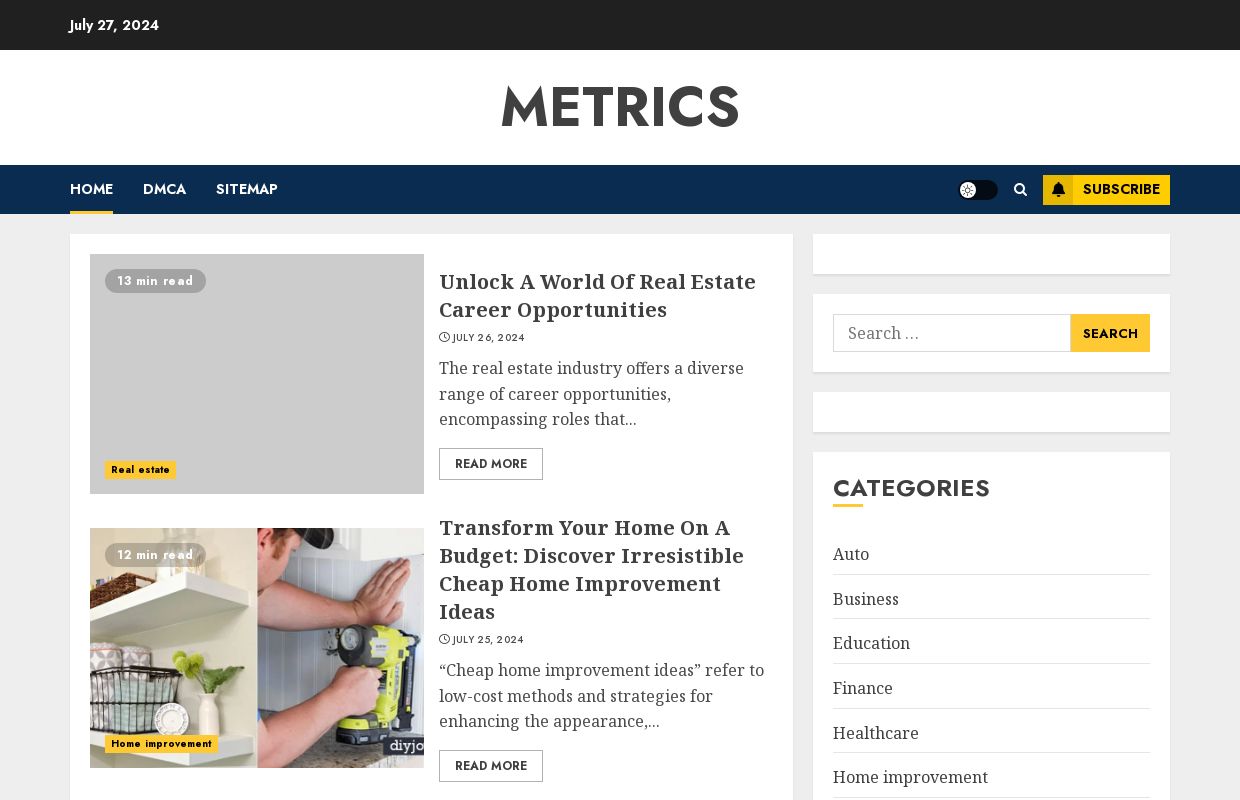 Metrics