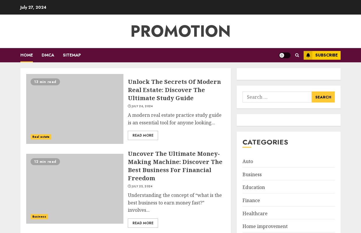 Promotion
