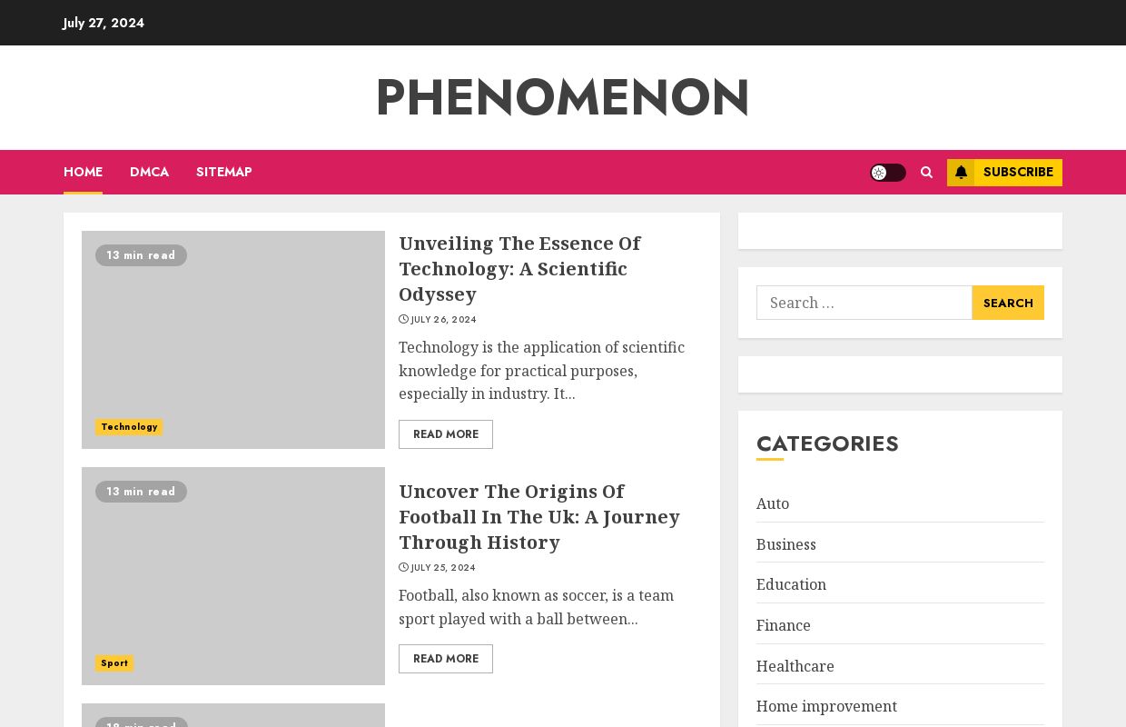 Phenomenon
