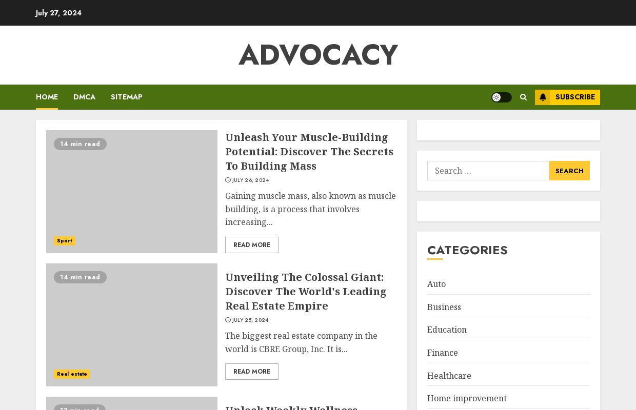 Advocacy
