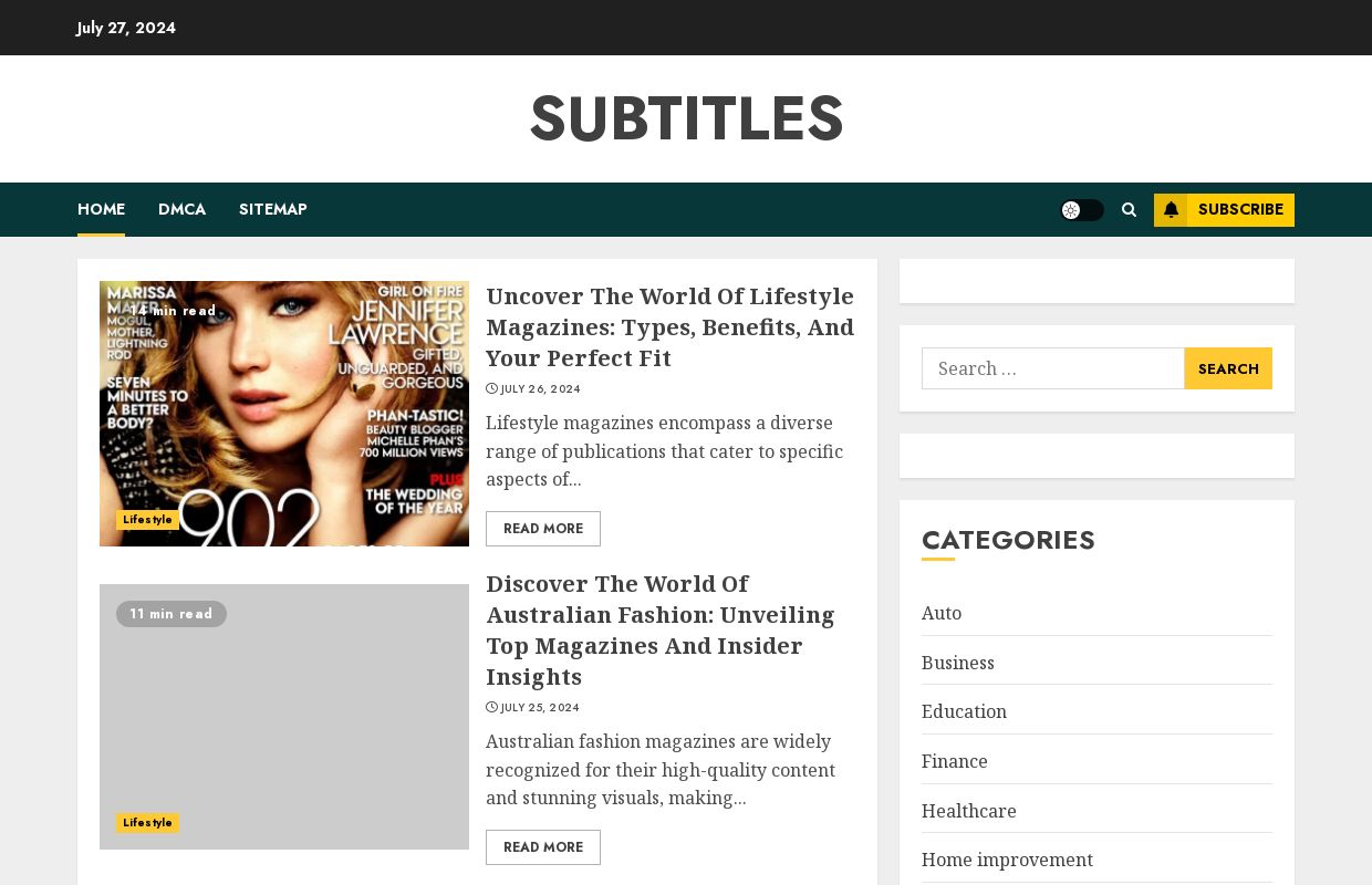 Subtitles
