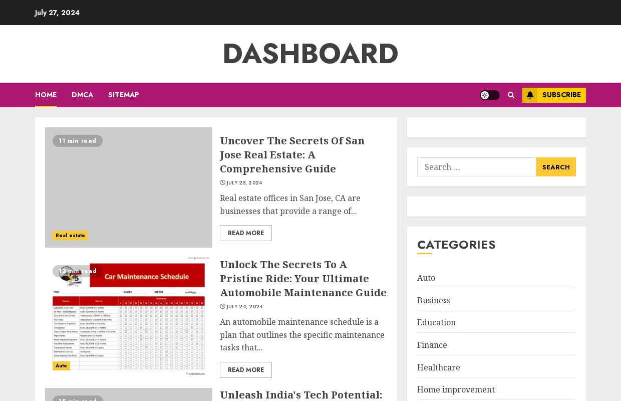 Dashboard