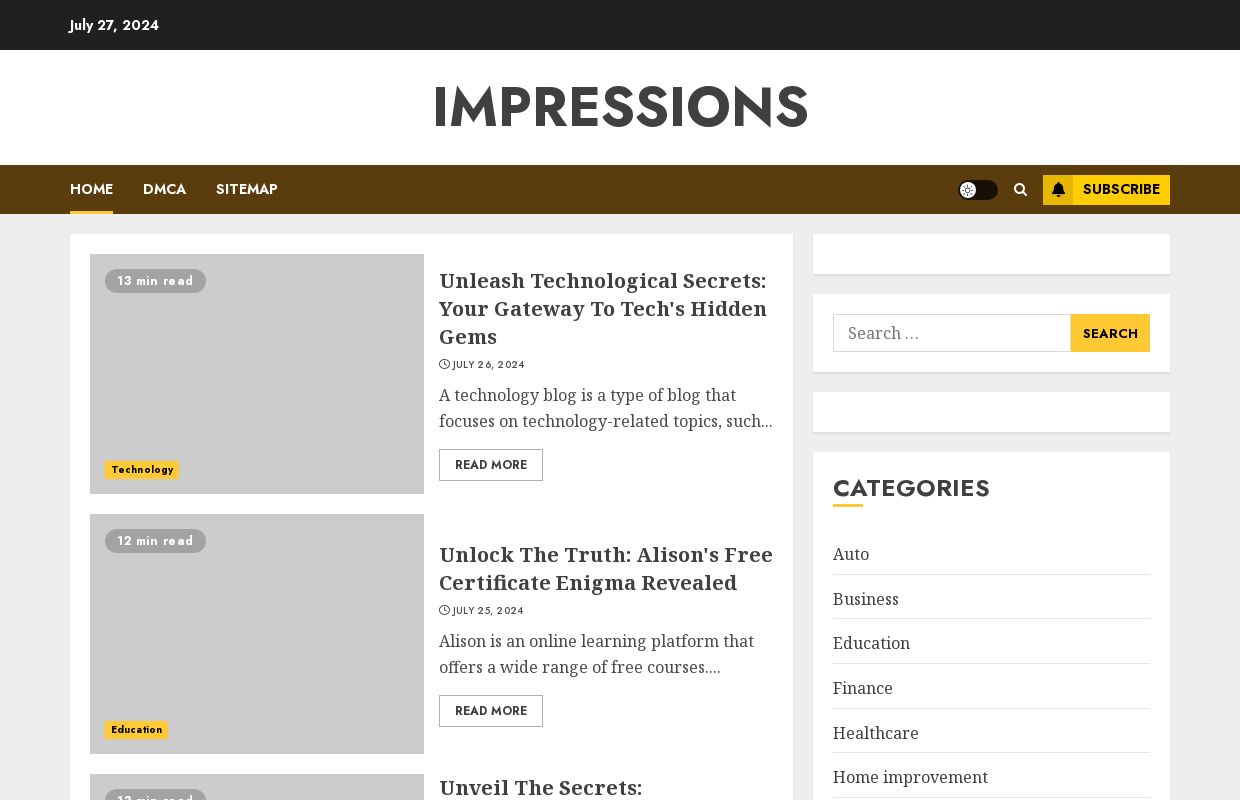 Impressions