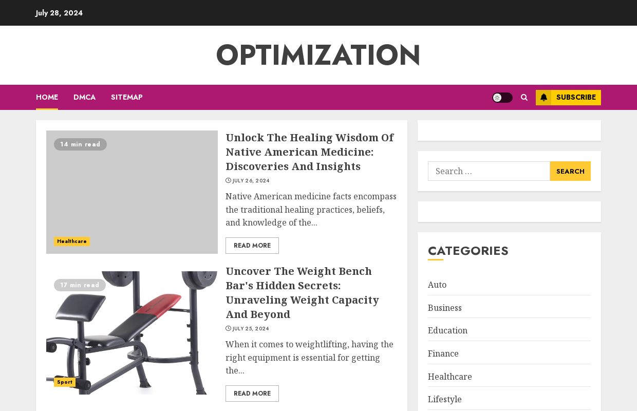 Optimization