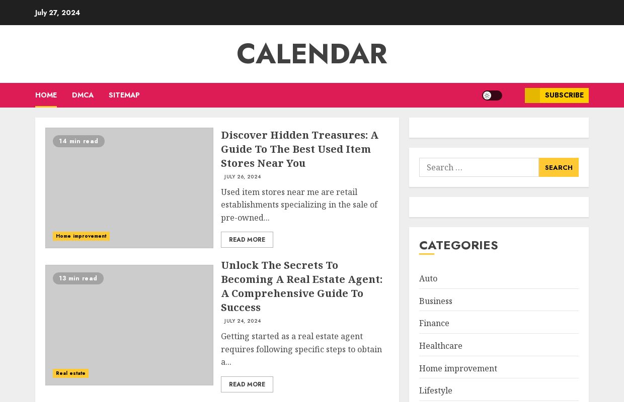 Calendar