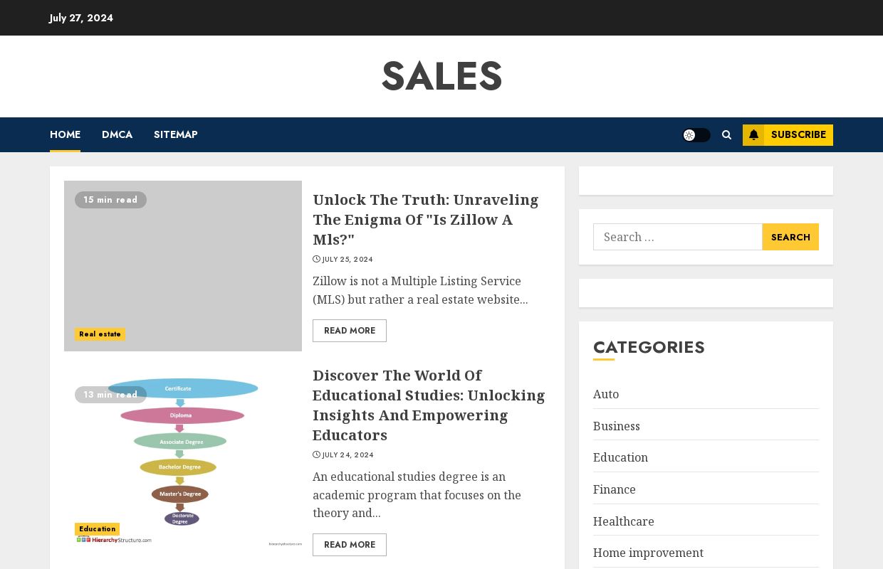 Sales