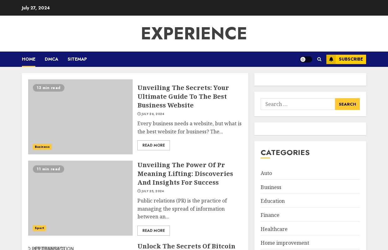 Experience
