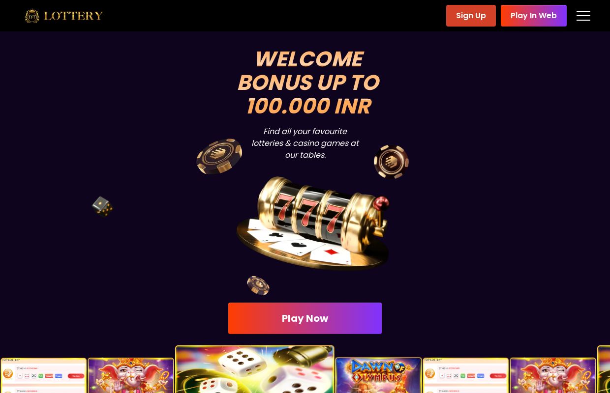 Lottery Online | DT LOTTERY