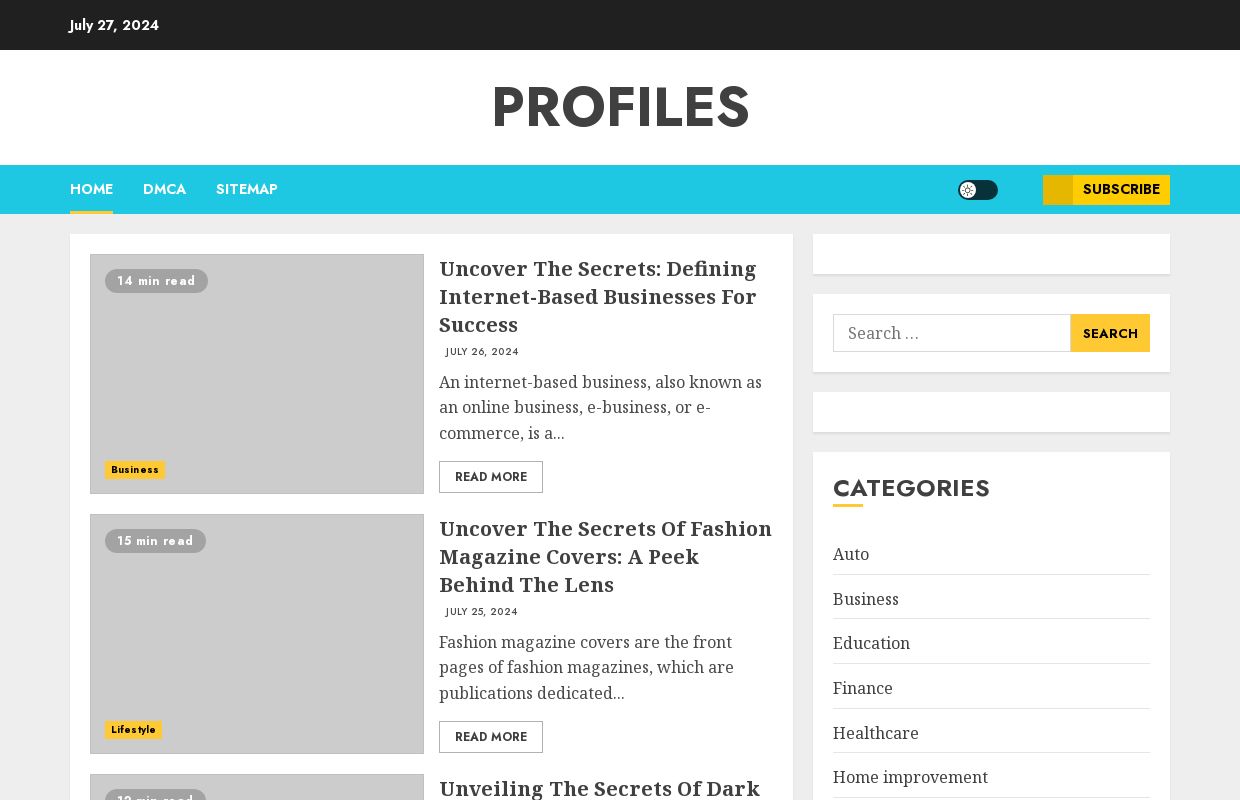 Profiles