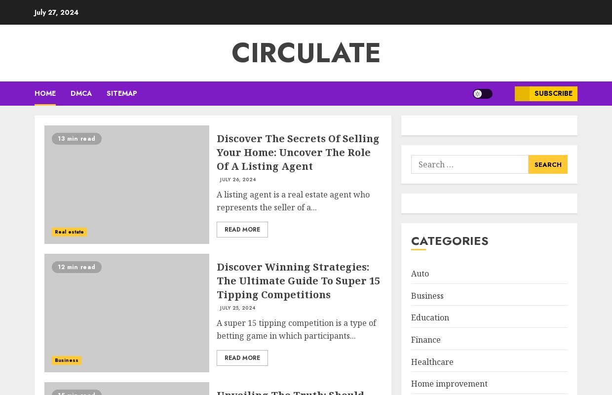Circulate