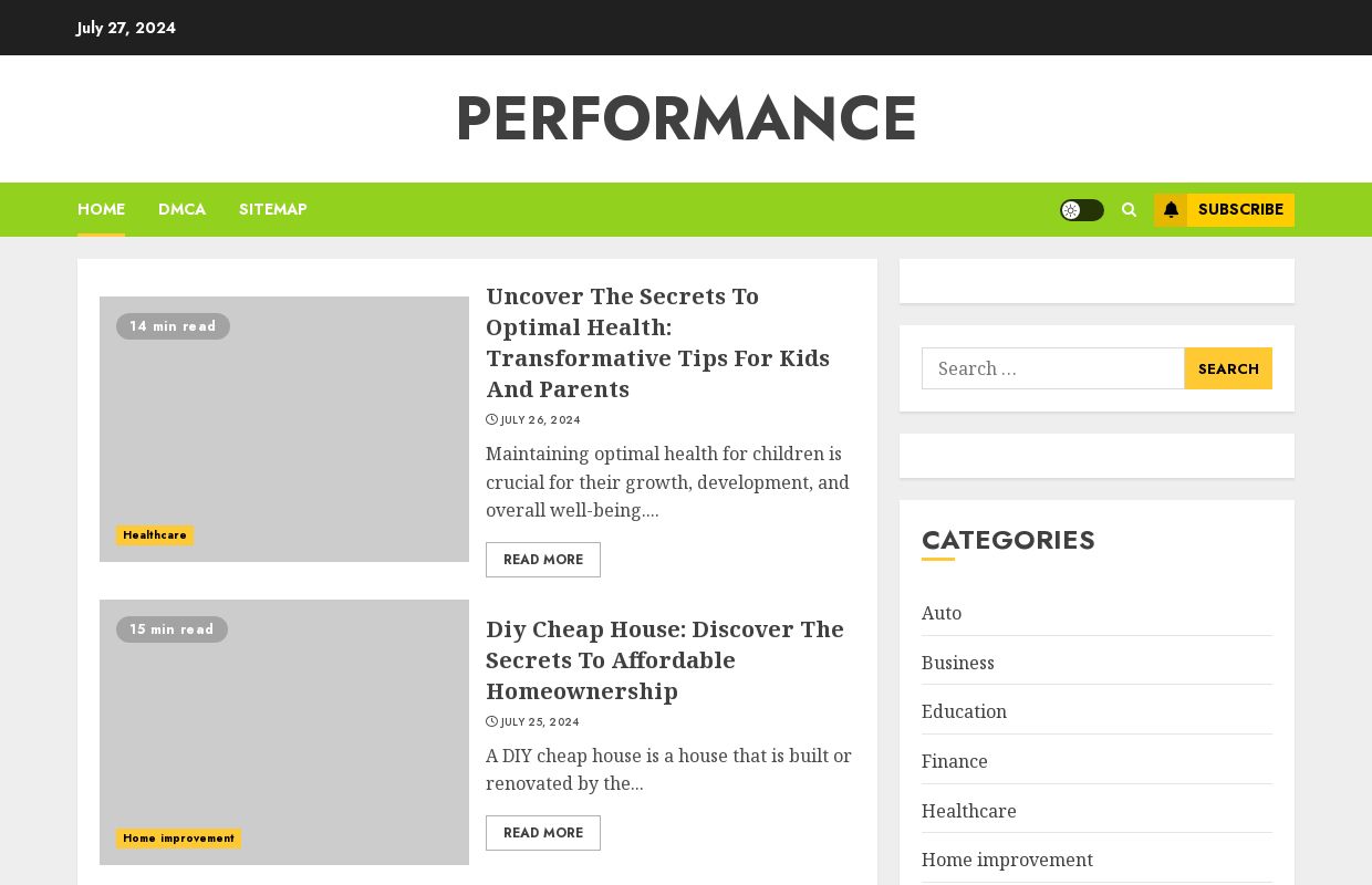 Performance