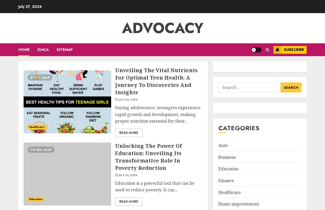 Advocacy