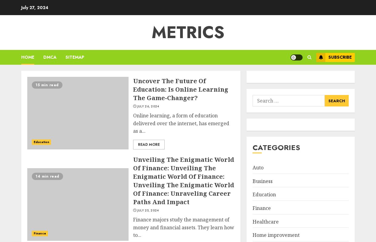 Metrics