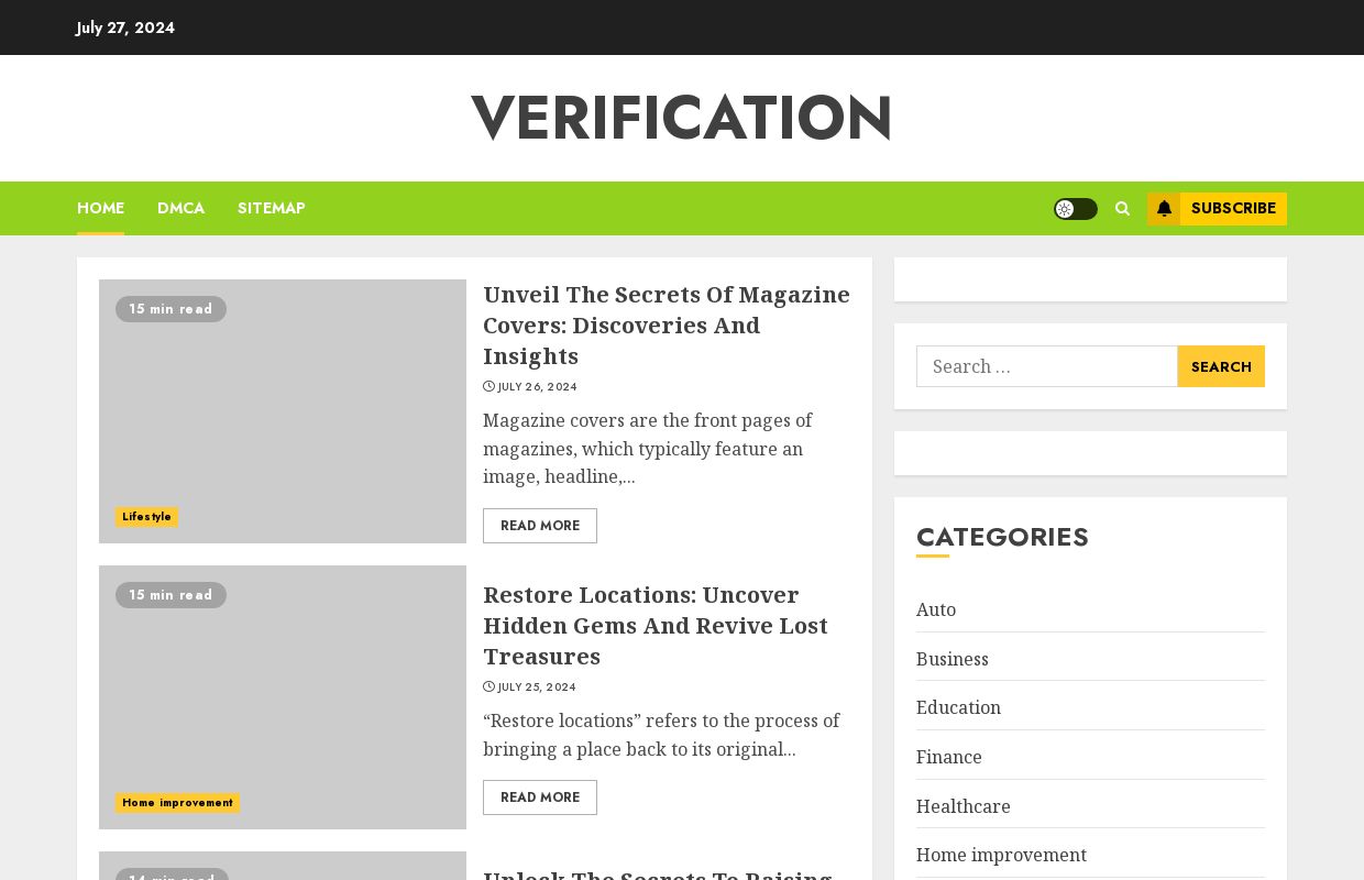 Verification
