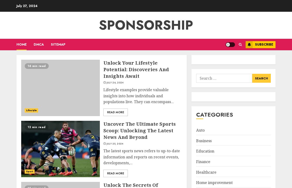 Sponsorship