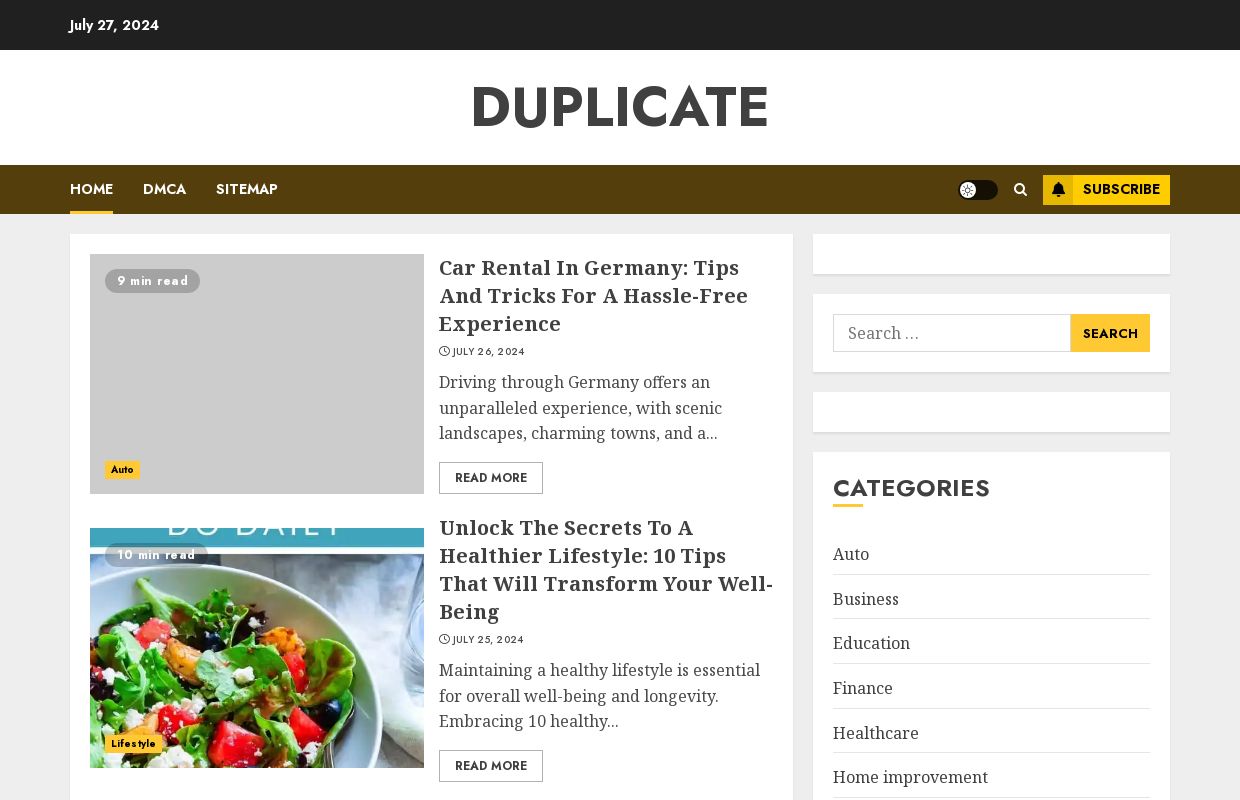 Duplicate