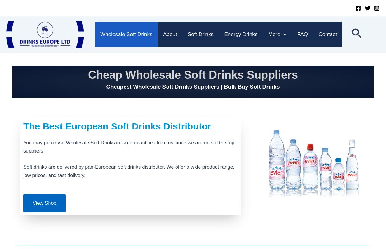 Wholesale Soft Drinks | Buy Cheap Energy Drinks | 7JDDrinks