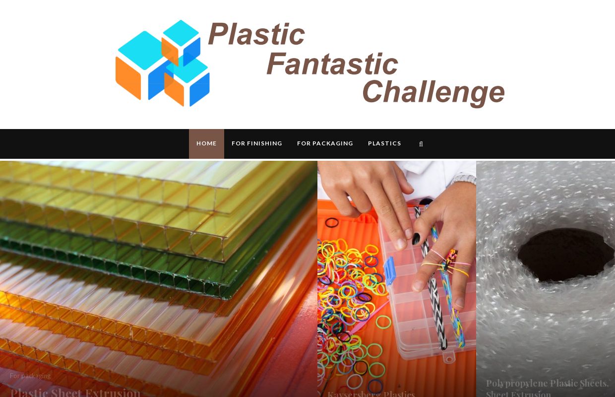 Plastic Fantastic Challenge