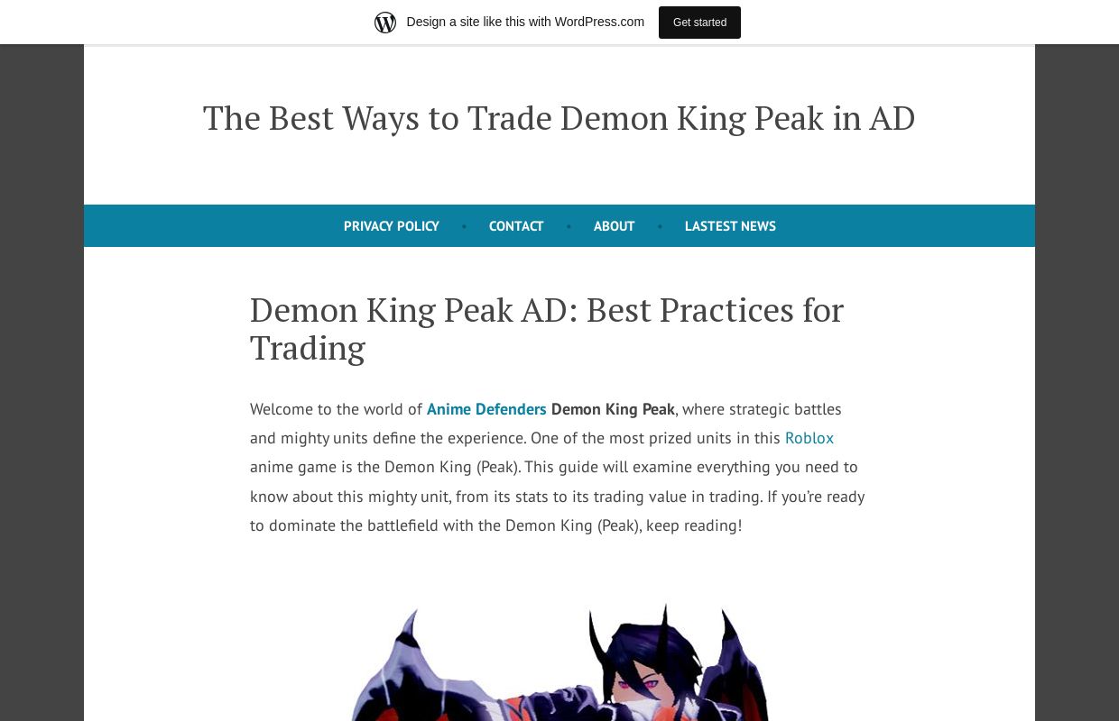 The Best Ways to Trade Demon King Peak in AD