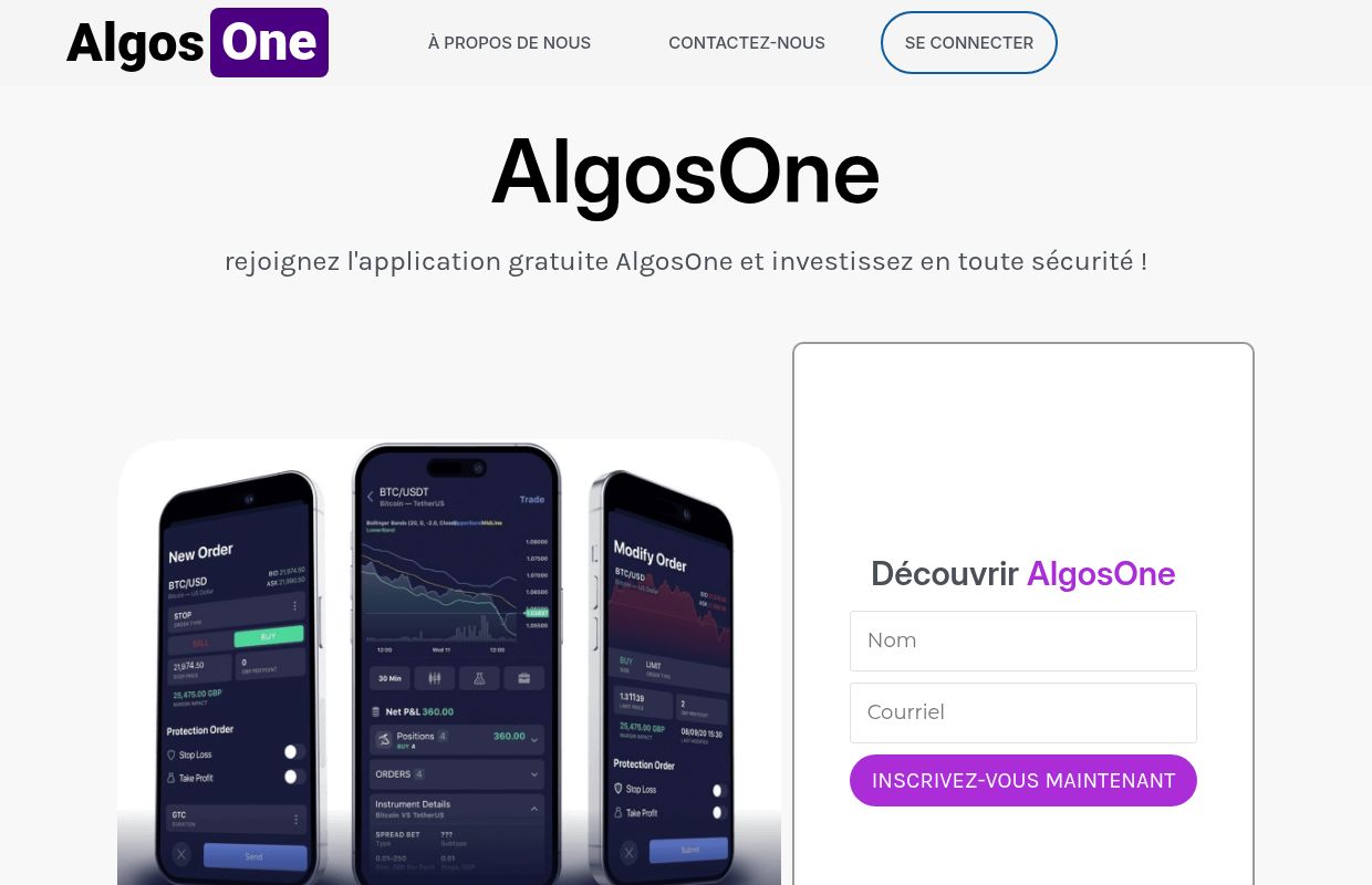 AlgosOne | Site officiel