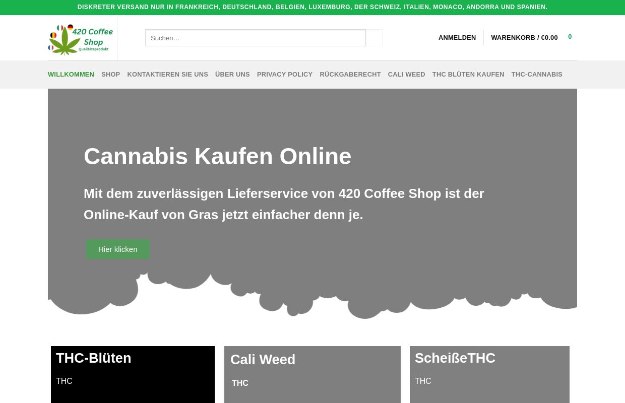 Willkommen - 420coffeeshop.de