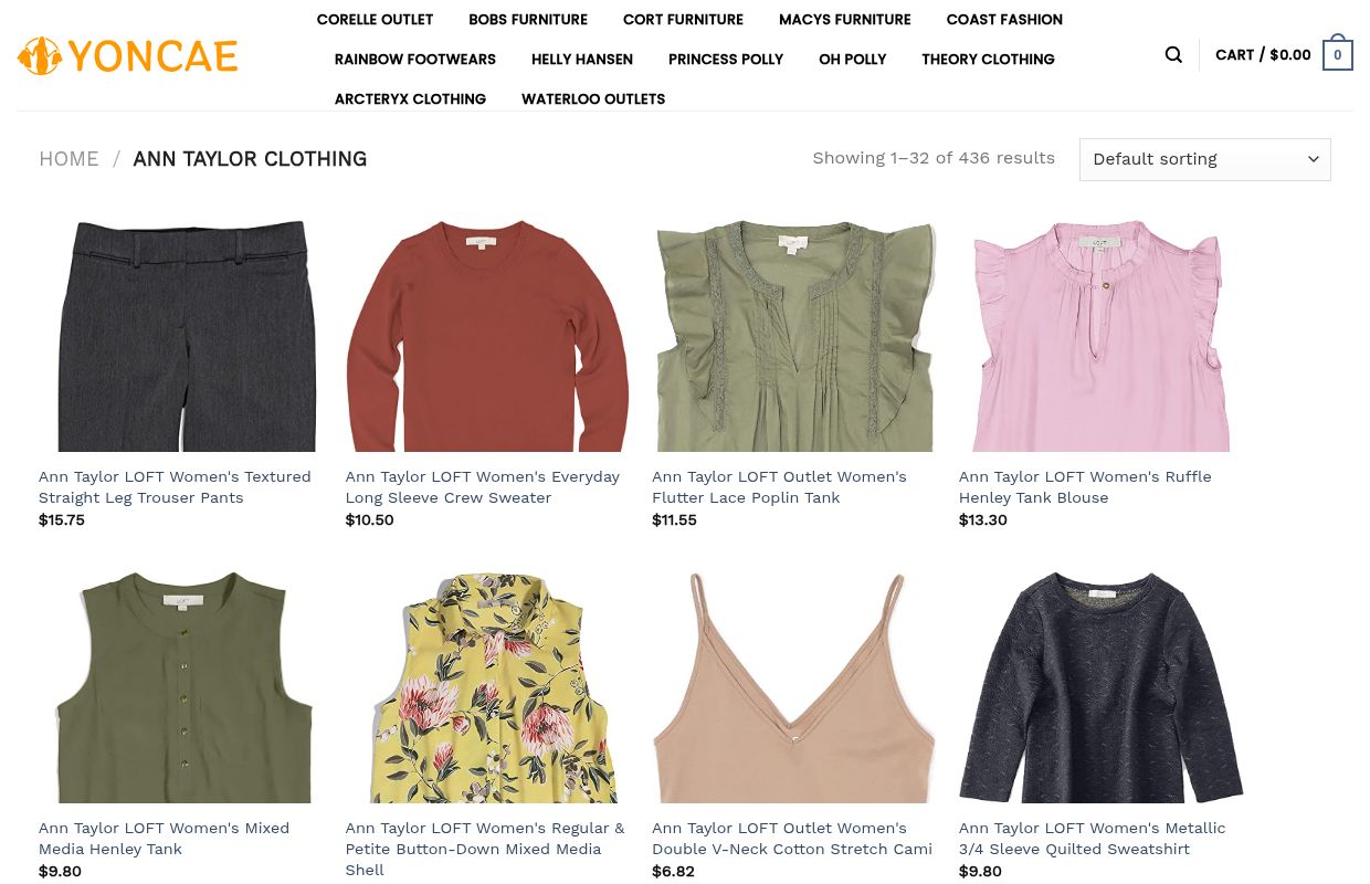 Ann Taylor Outlet - Official website