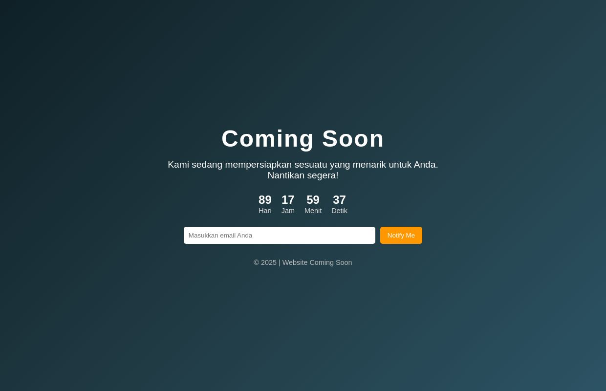 Coming Soon