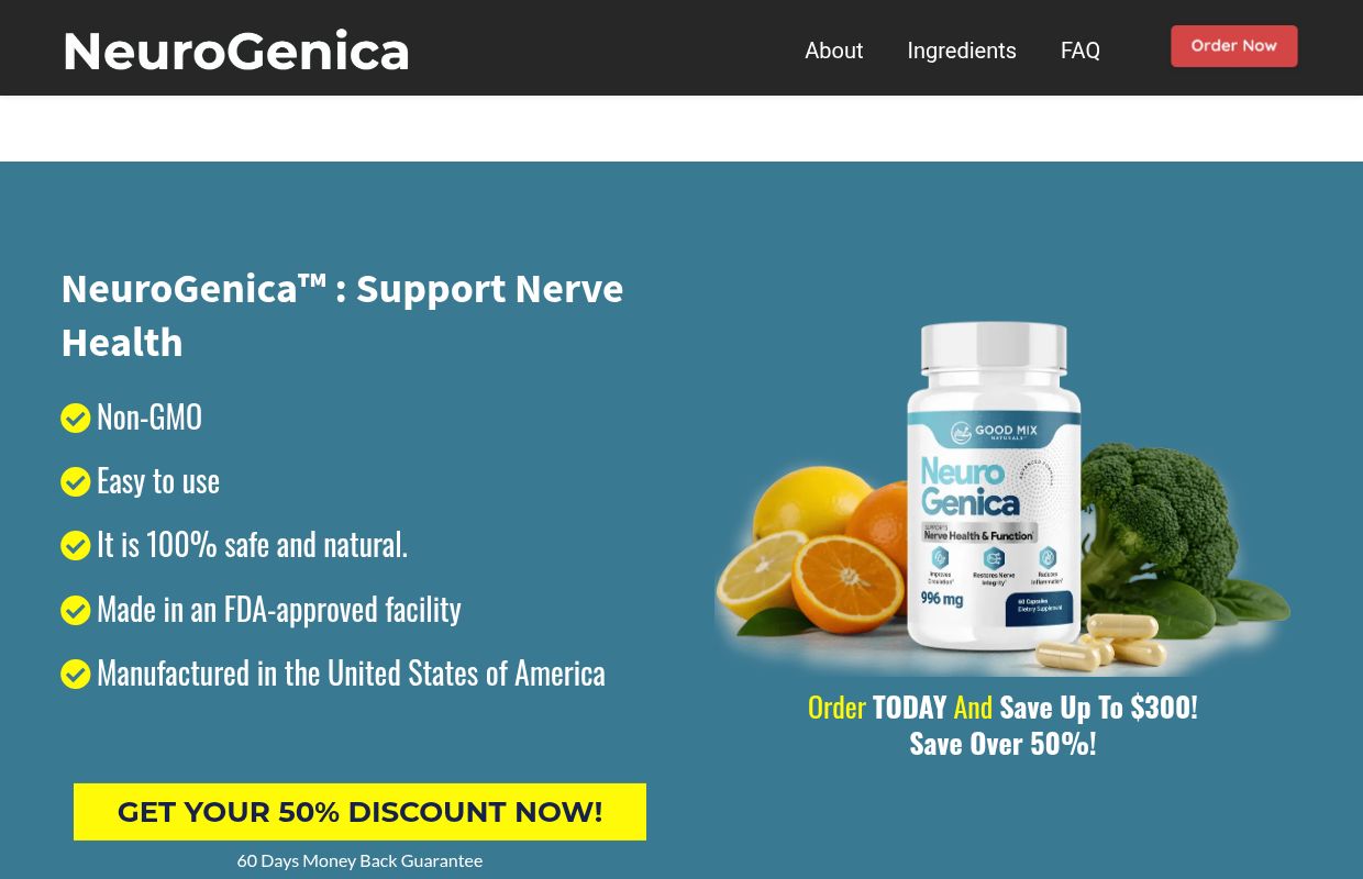 NeuroGenica™ - Official Website
