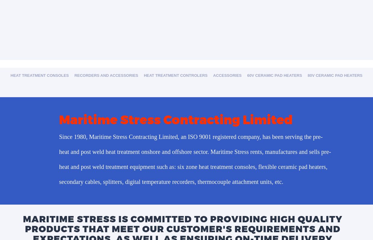 Maritime Stress