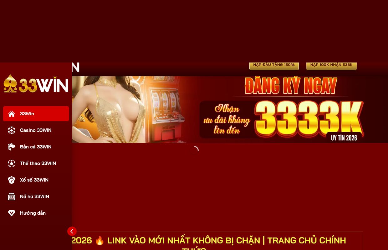 33WIN 2026 🎯 Link Mới Nhất | Review Uy Tín & Nhận 288K