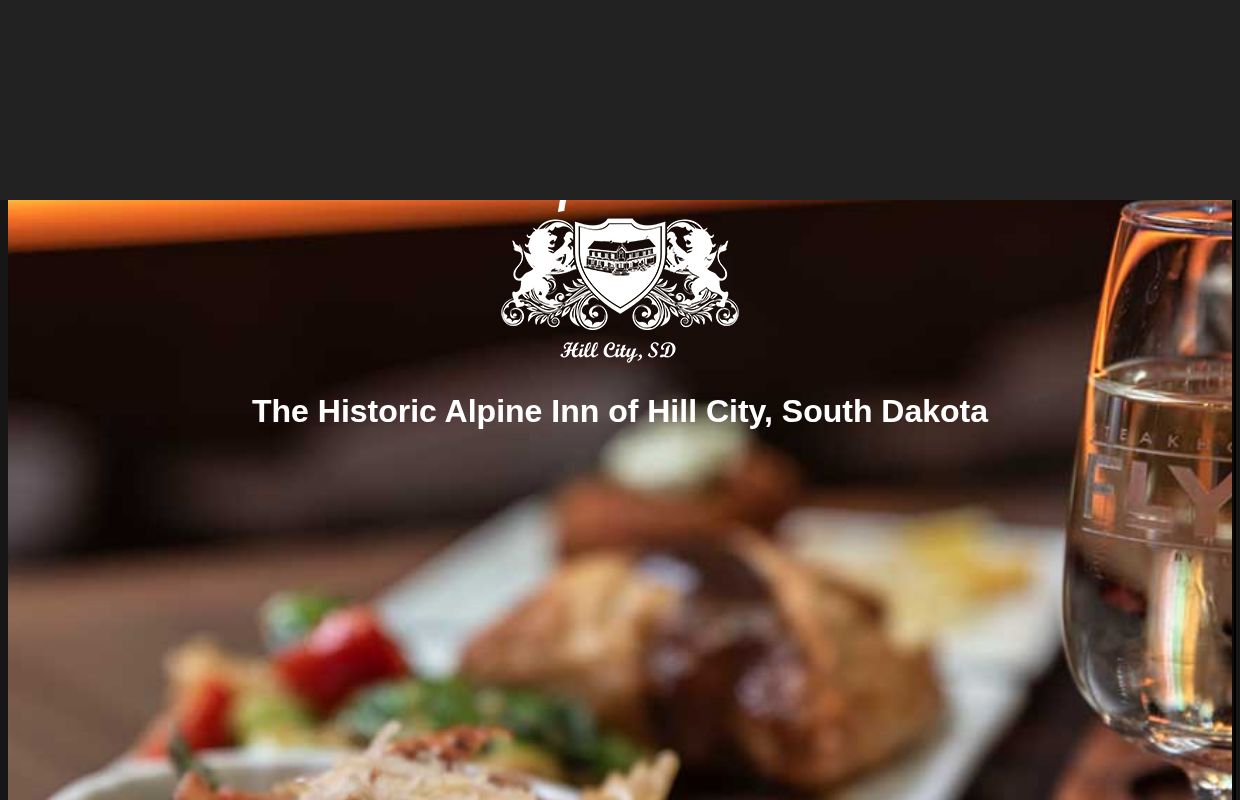 Experience Black Hills Fine Dining : Alpine Inn
