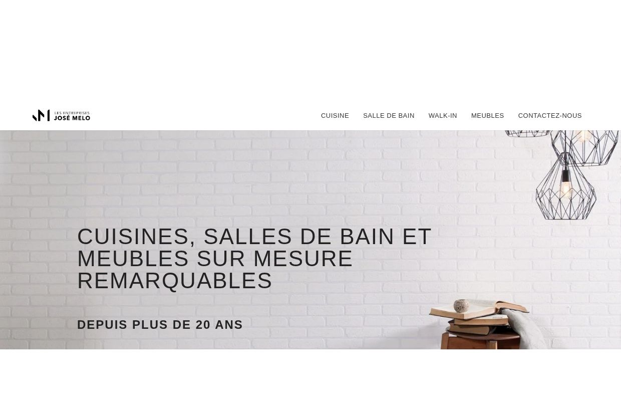Cuisines ou salles de bain - Sur mesure - Les Entreprises José Melo