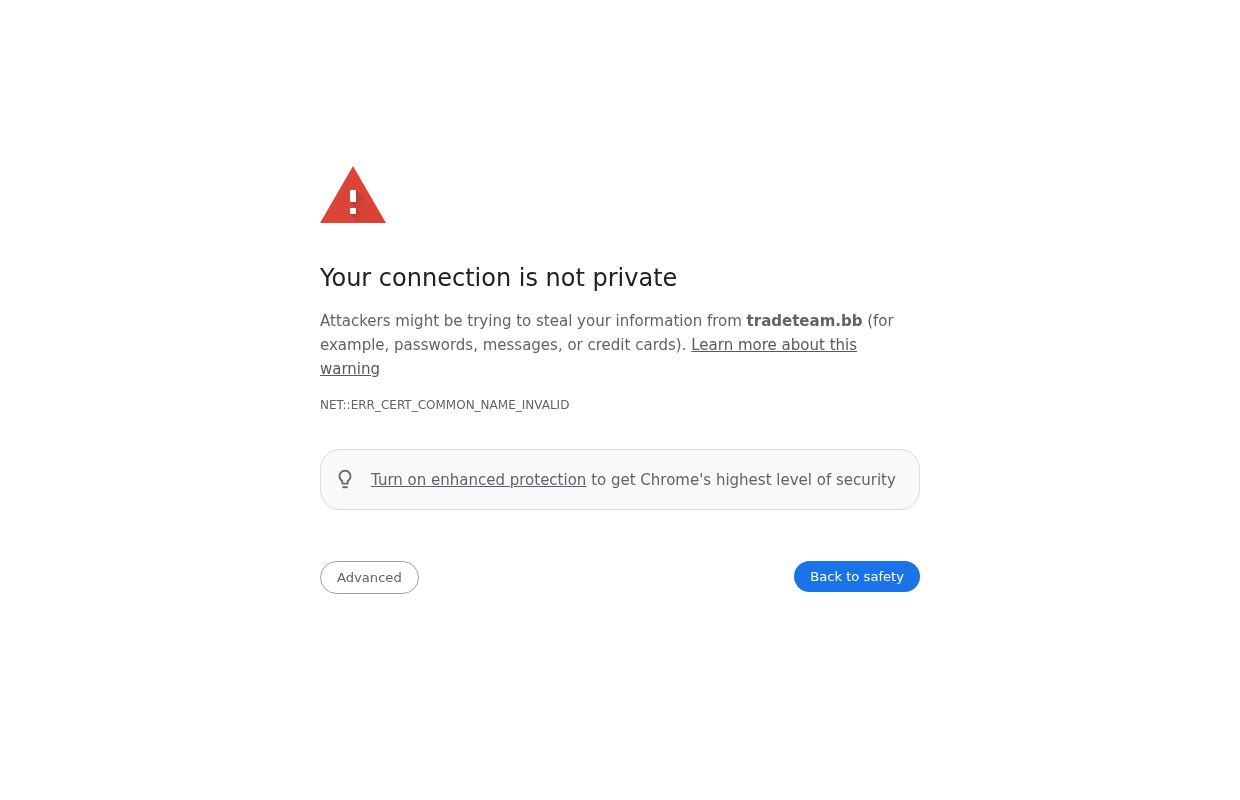 Barbados Private Sector Trade Team