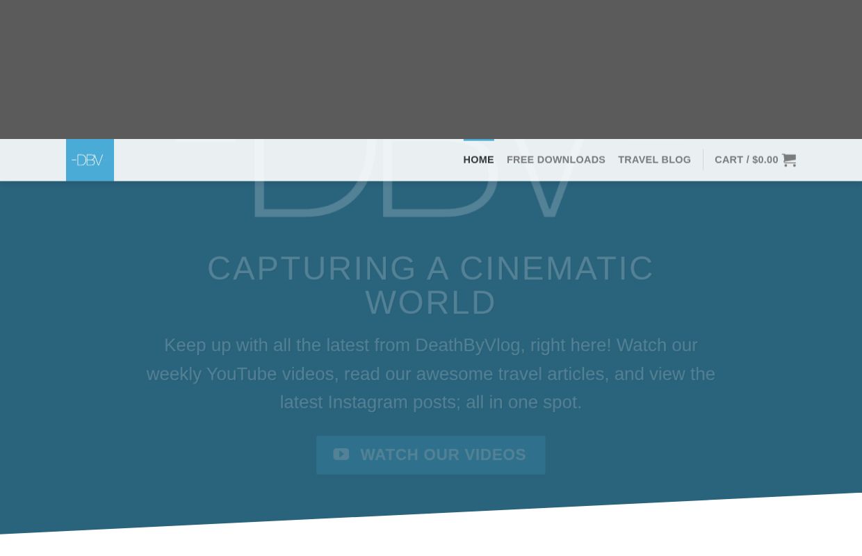 DeathByVlog | Filmmaker | YouTuber