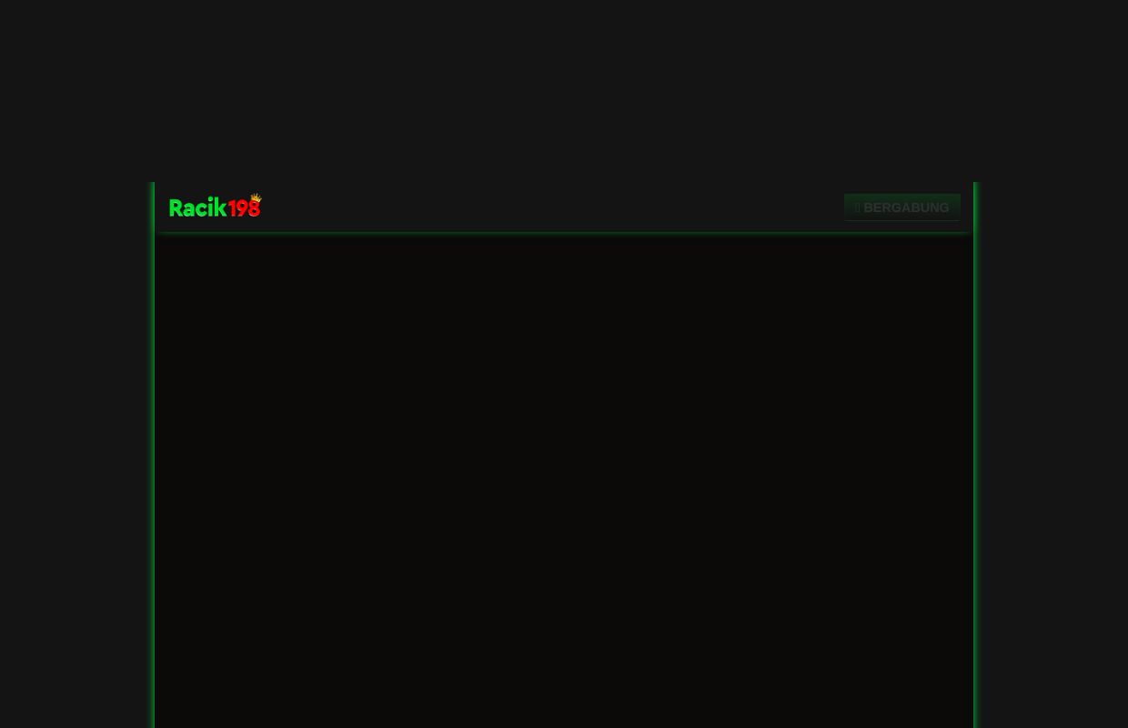 RACIK198 [Portal Nexus] Situs Premium Hiburan Digital Terkemuka 2026