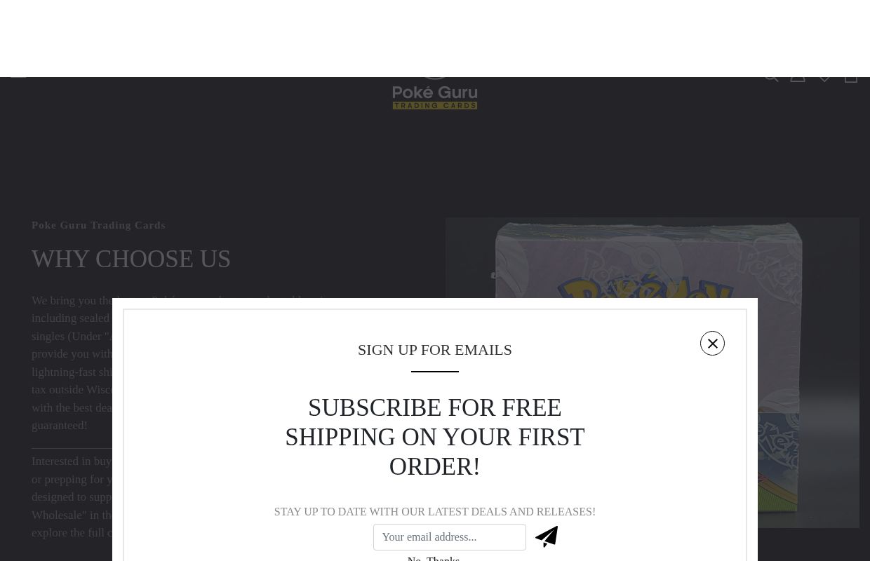 
    Poke Guru Trading Cards
  