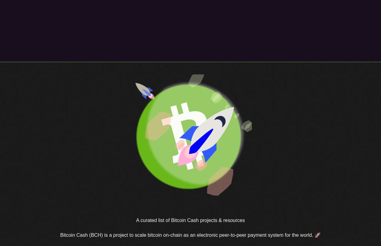 Awesome Bitcoin Cash 🟢🚀