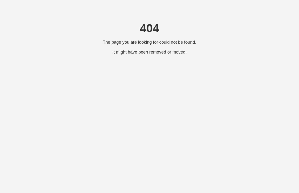 Page Not Found — 404