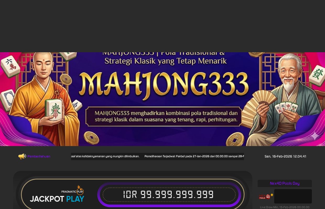 MAHJONG333 | Pola Tradisional & Strategi Klasik yang Tetap Menarik