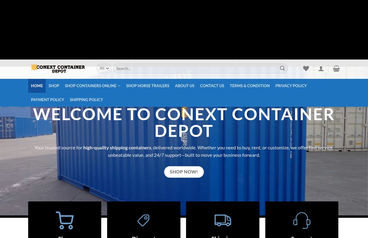Shipping Containers and Horse Trailers for Sale | CCD