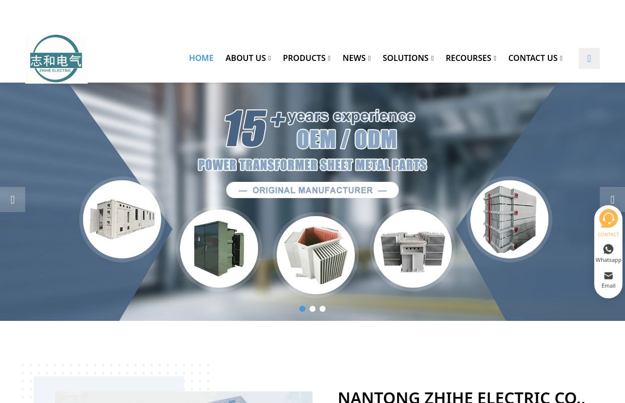 China Transformer Radiator Manufacturers, Transformer Oil Tank Suppliers, Prefabricated Cabin Enclosure Factory | Nantong Zhihe Electric Co., Ltd.