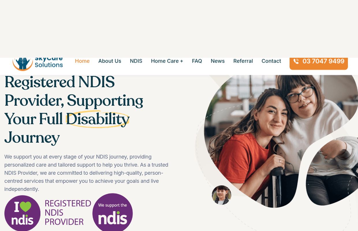 NDIS Provider in Melbourne | Sky Care Solutions