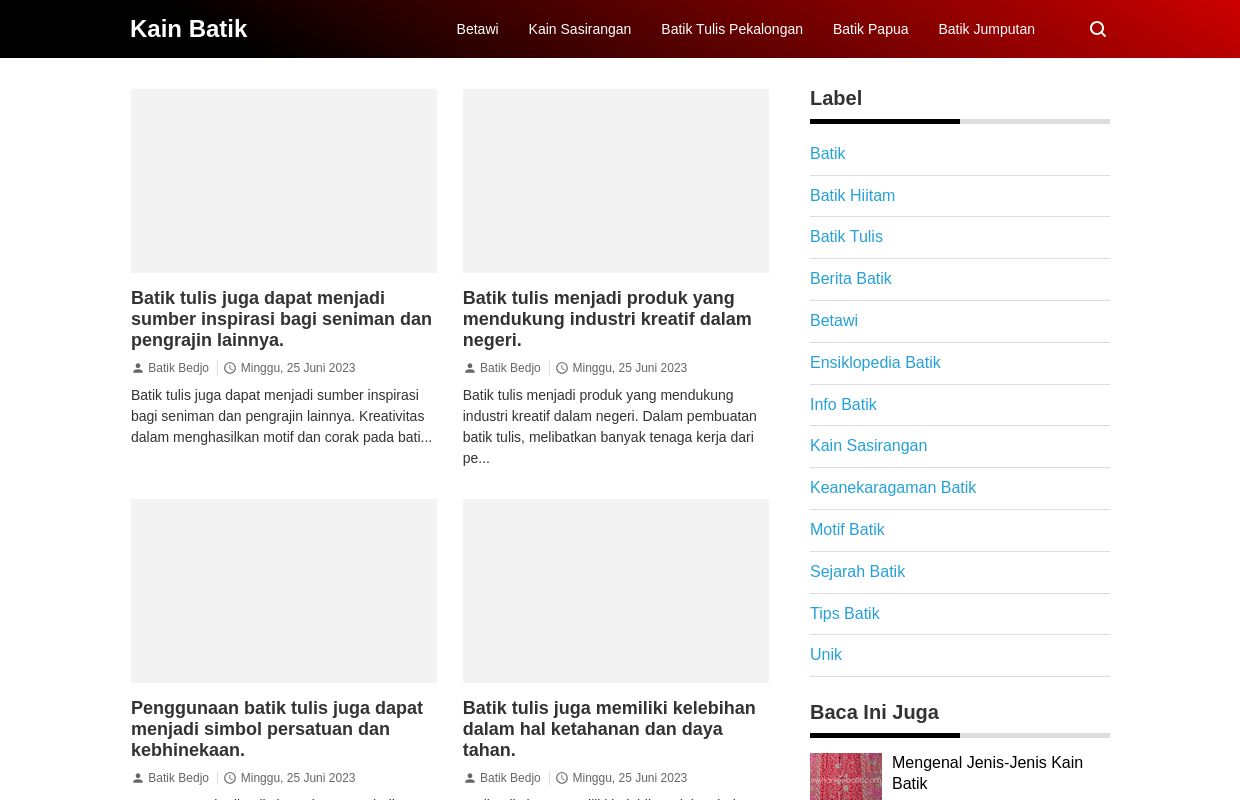 Kain Batik