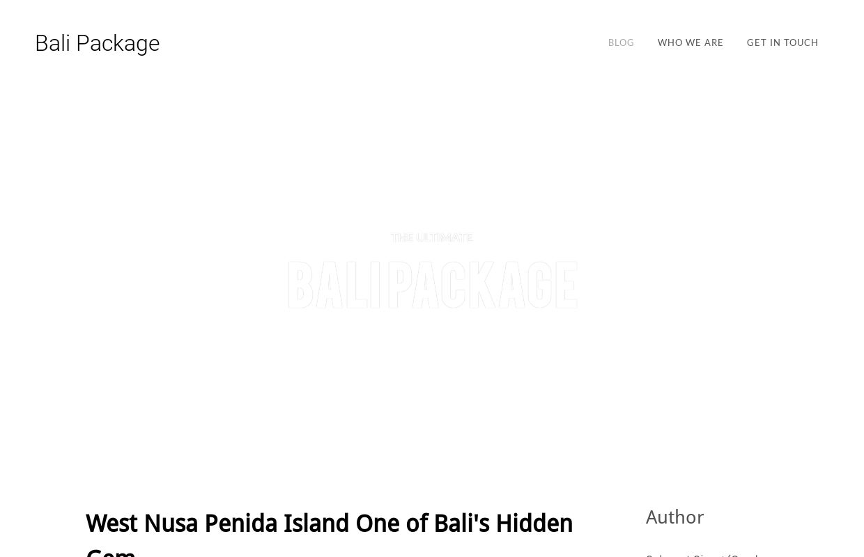 Bali Package - Blog