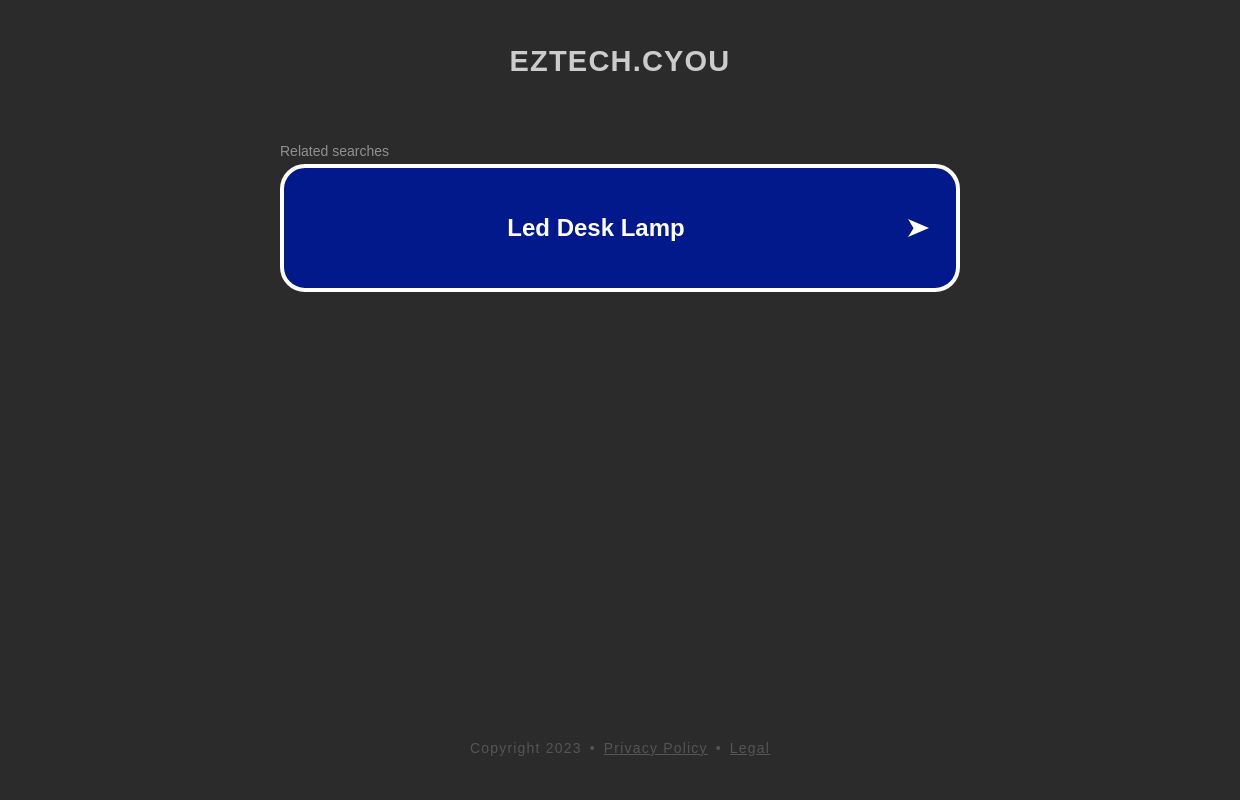 Eztech – My WordPress Blog