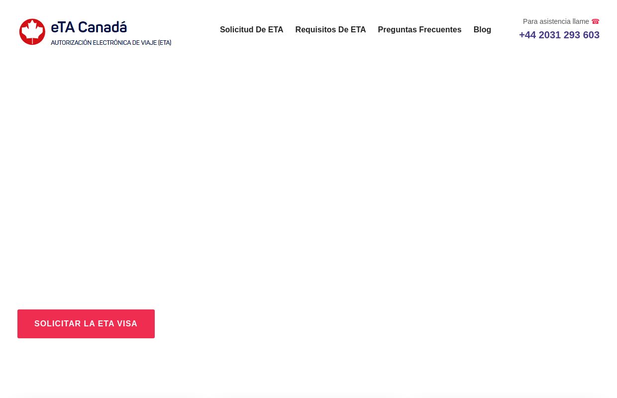 eTA Canadá | Trámite de visa canadiense para mexicanos eTA