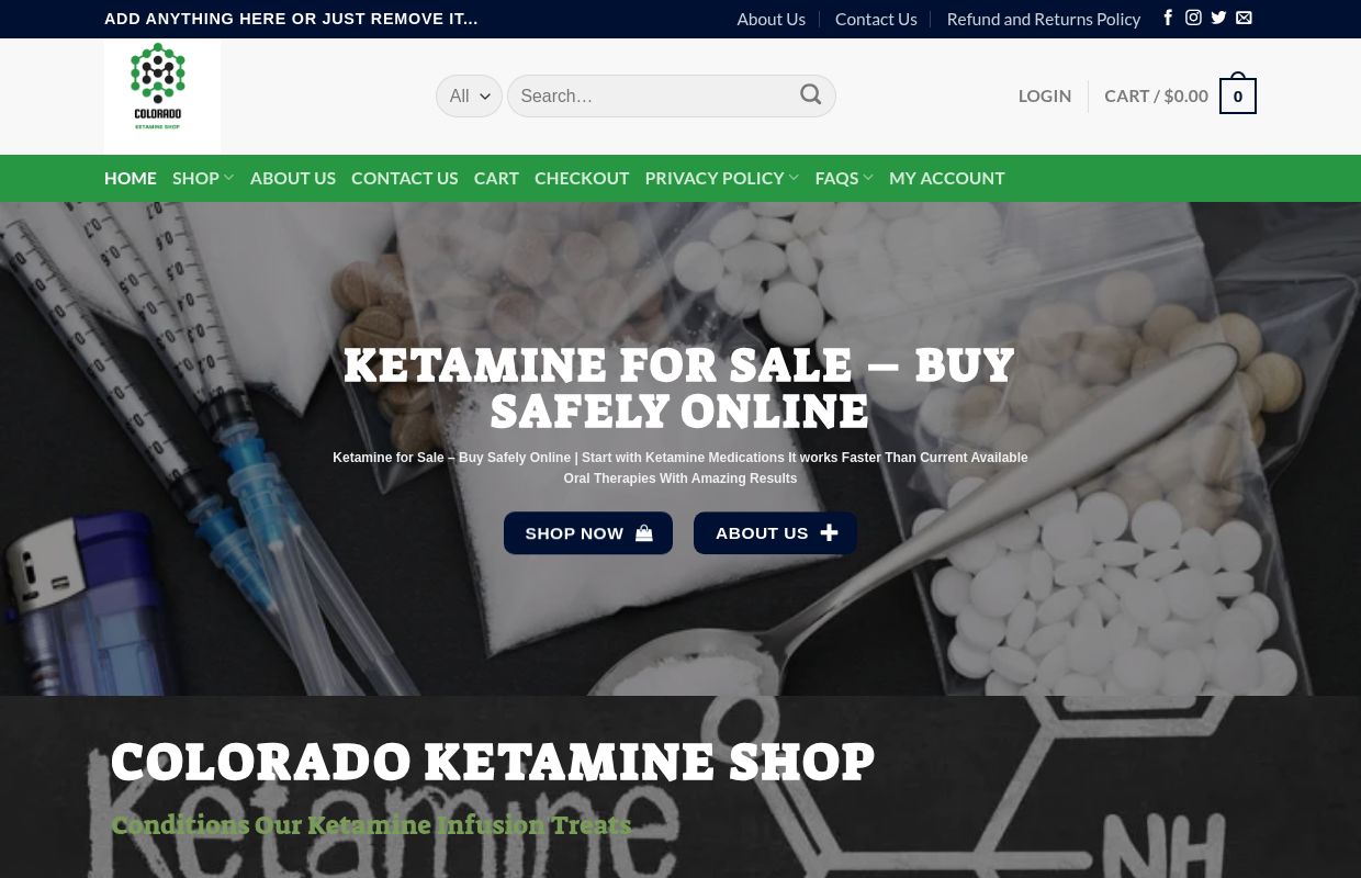 Ketamine for Sale – Buy Safely Online
